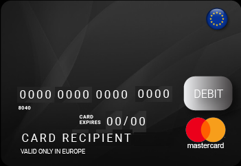 Virtual Reloadable EU Prepaid Mastercard